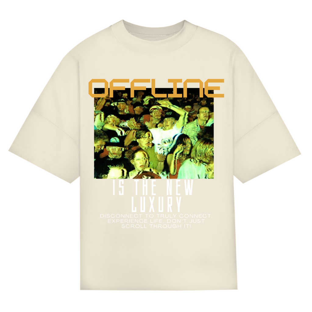 OFFLINE PUMPCOVER - Oversize T-Shirt Frontprint