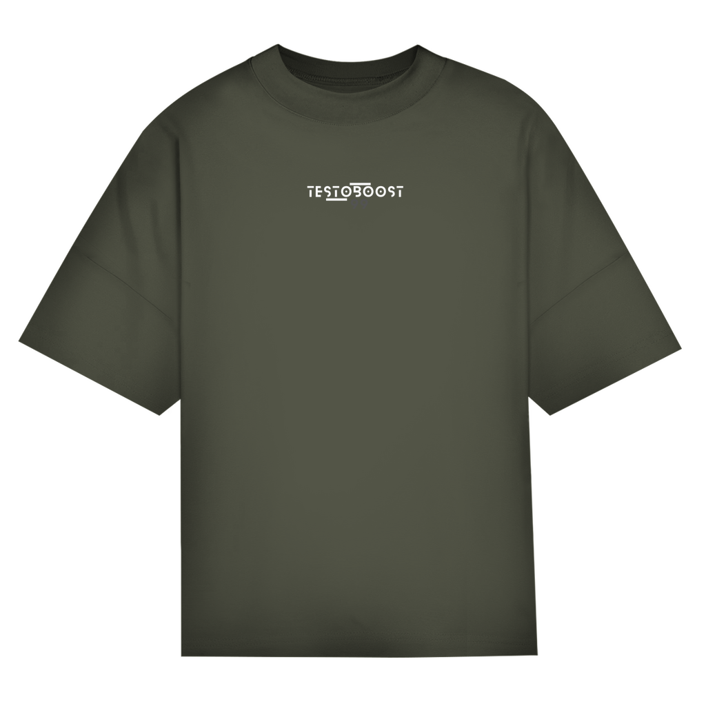 TESTOBOOST99 PUMPCOVER - Oversize T-Shirt Frontprint