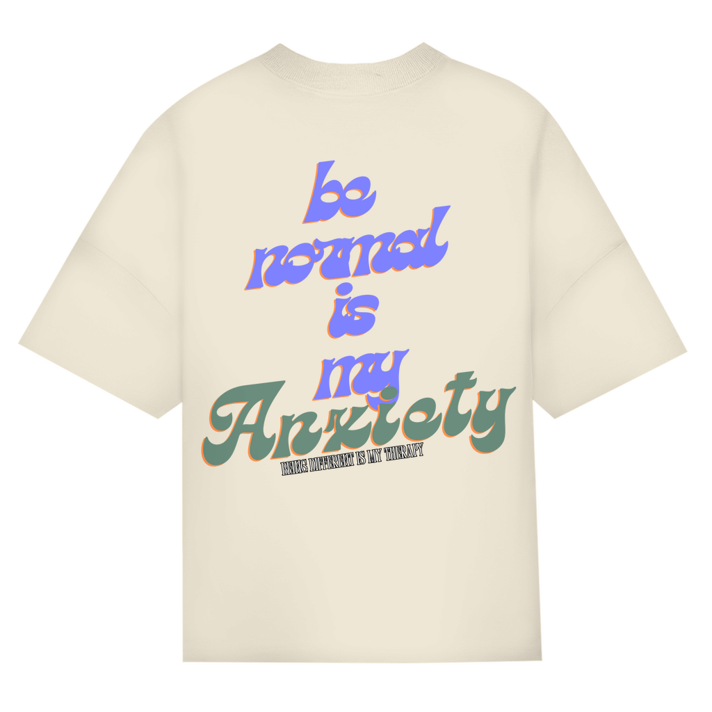 BE DIFFERENT PUMPCOVER - Oversize T-Shirt Backprint