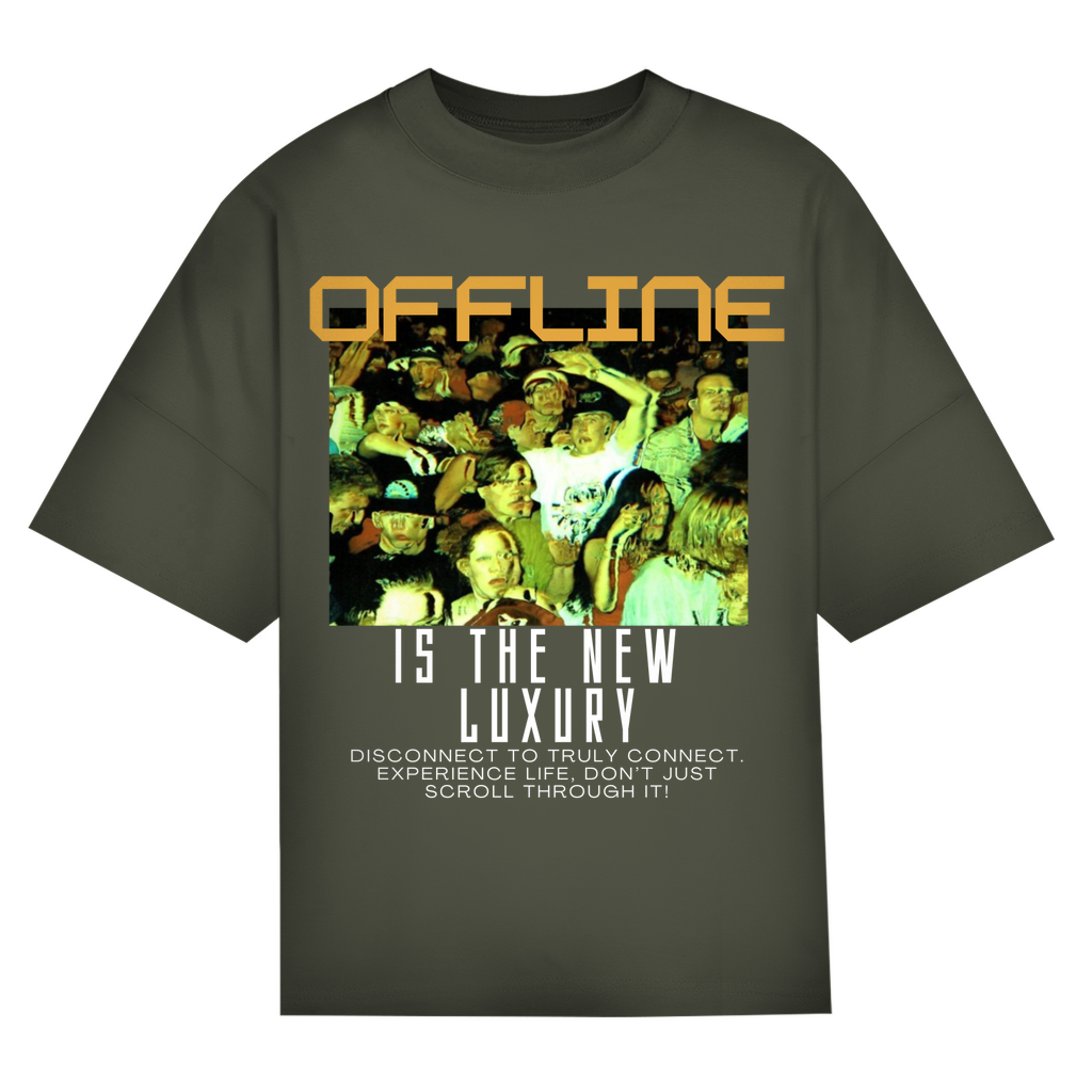 OFFLINE PUMPCOVER - Oversize T-Shirt Frontprint