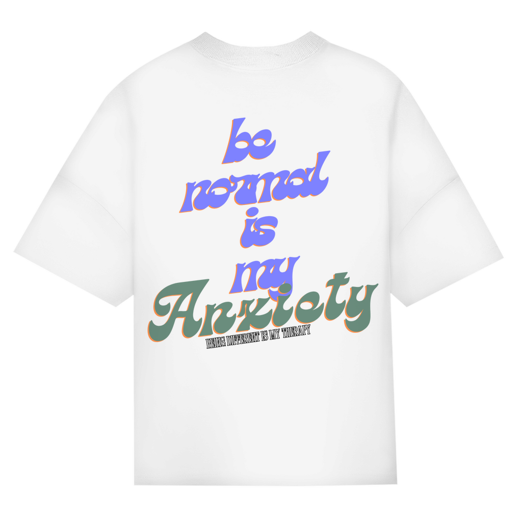 BE DIFFERENT PUMPCOVER - Oversize T-Shirt Backprint