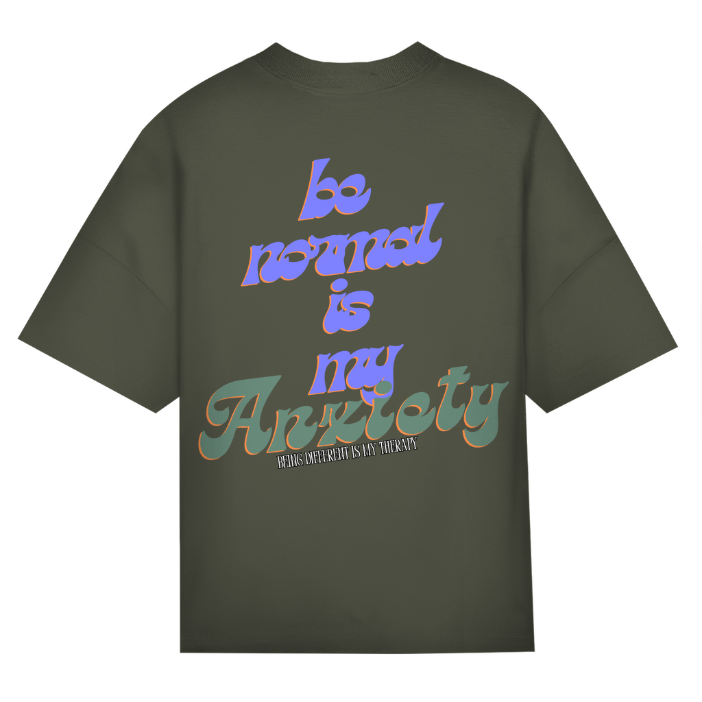 BE DIFFERENT PUMPCOVER - Oversize T-Shirt Backprint