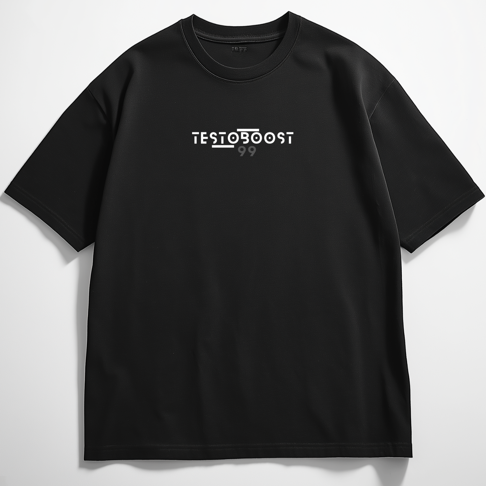 TESTOBOOST99 PUMPCOVER - Oversize T-Shirt Frontprint