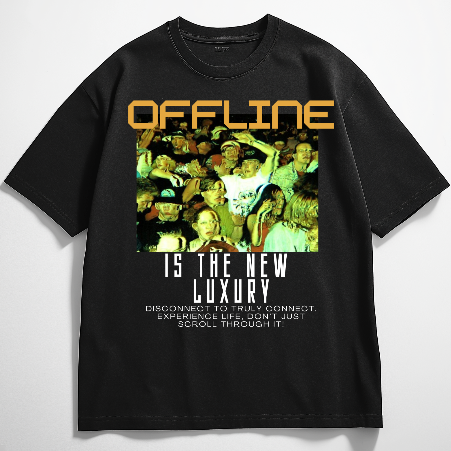 OFFLINE PUMPCOVER - Oversize T-Shirt Frontprint