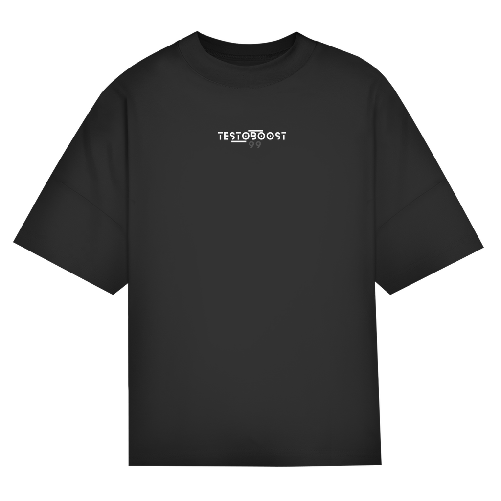 TESTOBOOST99 PUMPCOVER - Oversize T-Shirt Frontprint