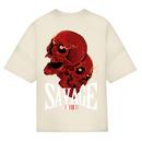 SAVAGE PUMPCOVER - Oversize T-Shirt Backprint