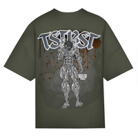 HUSTLE PUMPCOVER - Oversize T-Shirt