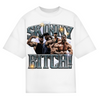SKINNY BITCH! - Oversize T-Shirt Frontprint