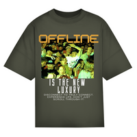 OFFLINE PUMPCOVER - Oversize T-Shirt Frontprint