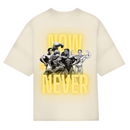 NOW OR NEVER PUMPCOVER - Oversize T-Shirt Backprint