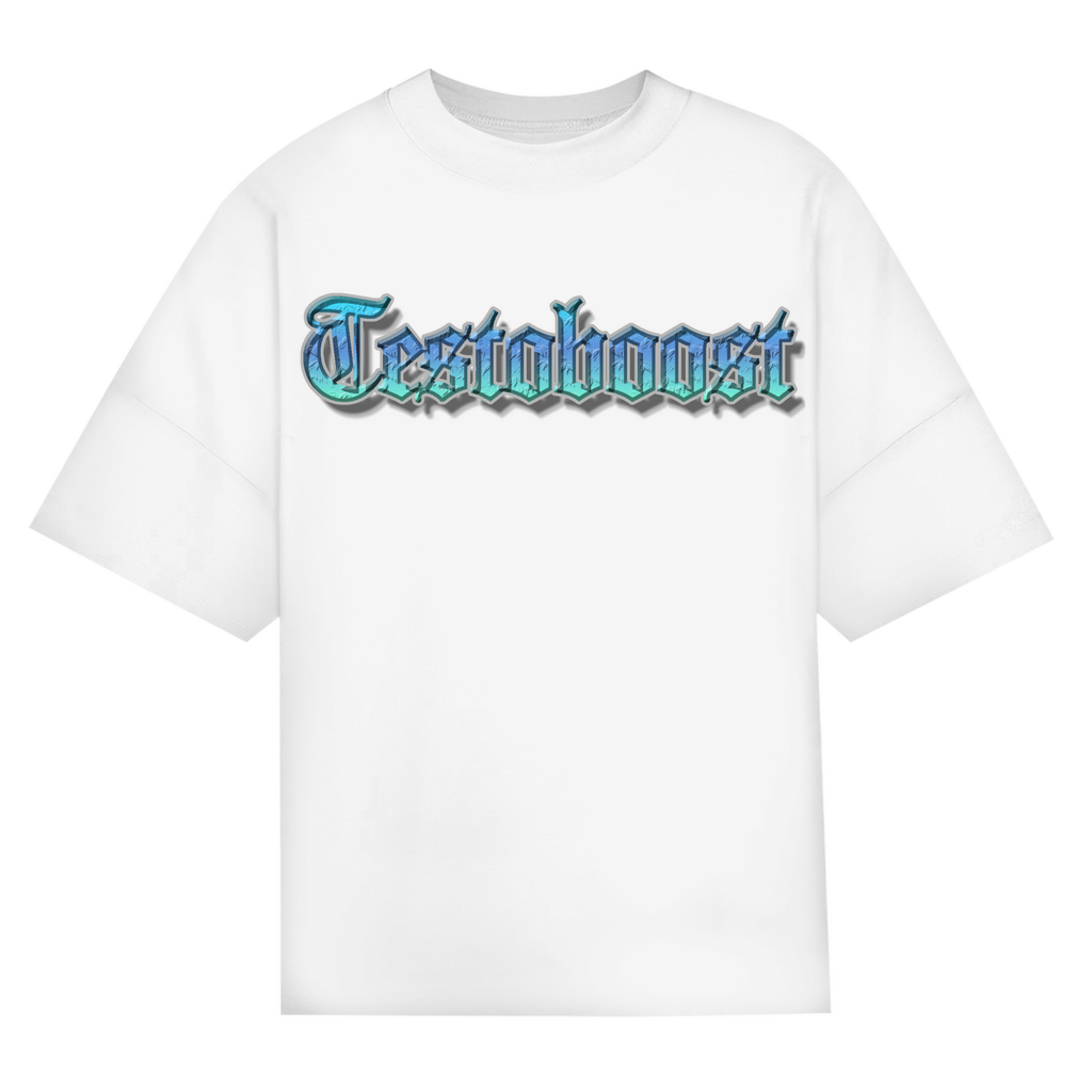 TESTOBOOST ORIGINAL PUMPCOVER - Oversize T-Shirt Frontprint