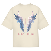 KEEP GOING PUMPCOVER - Oversize T-Shirt Backprint