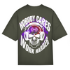 NOBODY CARES PUMPCOVER - Oversize T-Shirt Backprint