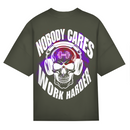 NOBODY CARES PUMPCOVER - Oversize T-Shirt Backprint