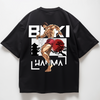 BAKI PUMPCOVER - Oversize T-Shirt Backprint