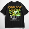 OFFLINE PUMPCOVER - Oversize T-Shirt Frontprint