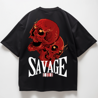 SAVAGE PUMPCOVER - Oversize T-Shirt Backprint