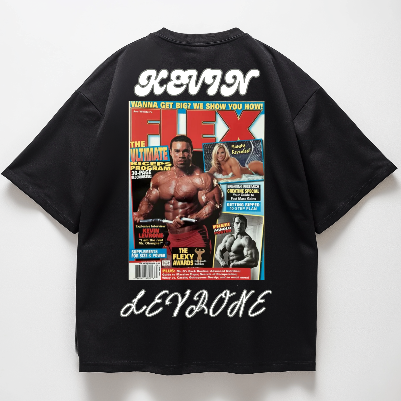 FLEX MAGAZIN PUMPCOVER - Oversize T-Shirt Backprint