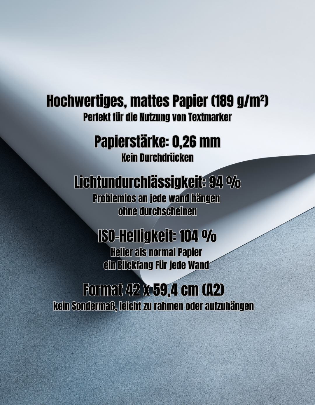 Mach dir jede Woche bewusst, dass deine Zeit begrenzt ist  und nutze sie wirklich - Leben in Wochen Poster + Zielsetzung