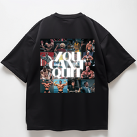 DON'T QUIT PUMPCOVER - Oversize T-Shirt Backprint