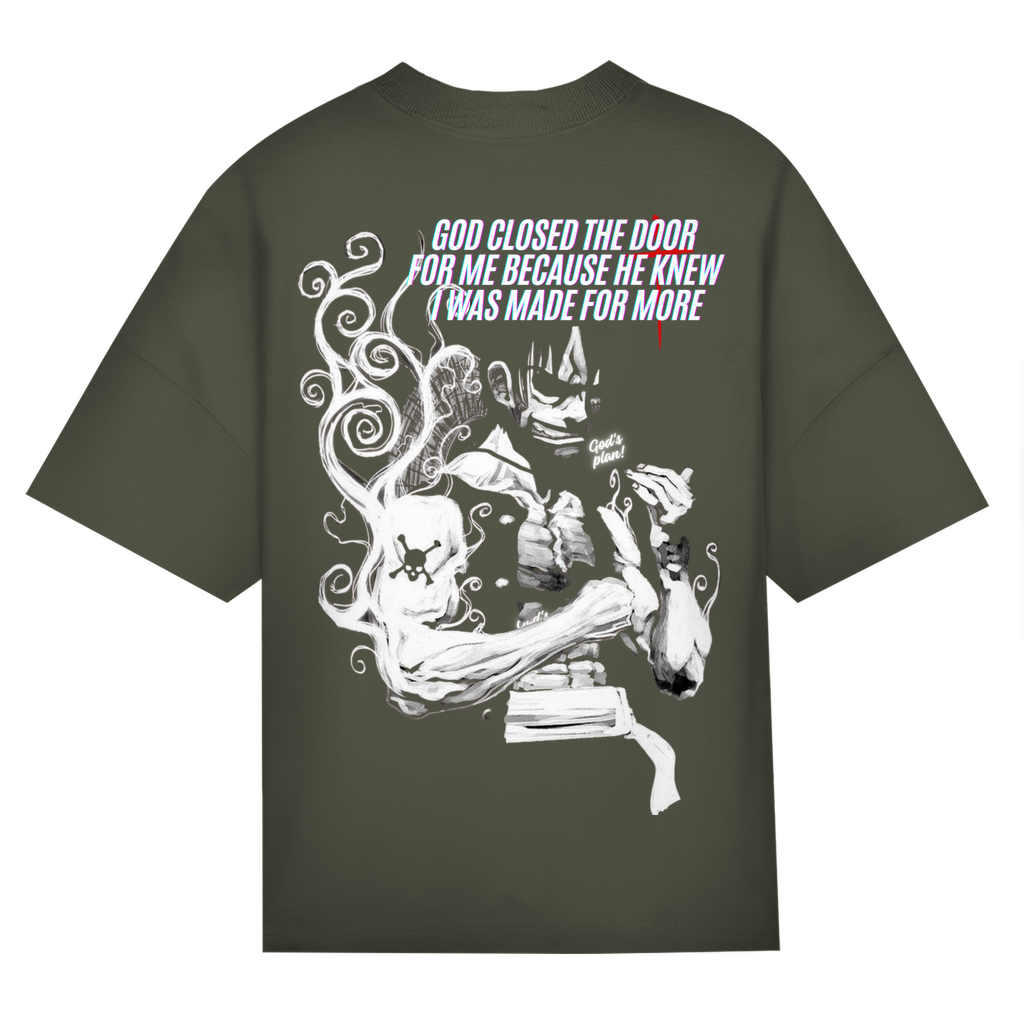 GOD'S PLAN PUMPCOVER - Oversize T-Shirt Backprint